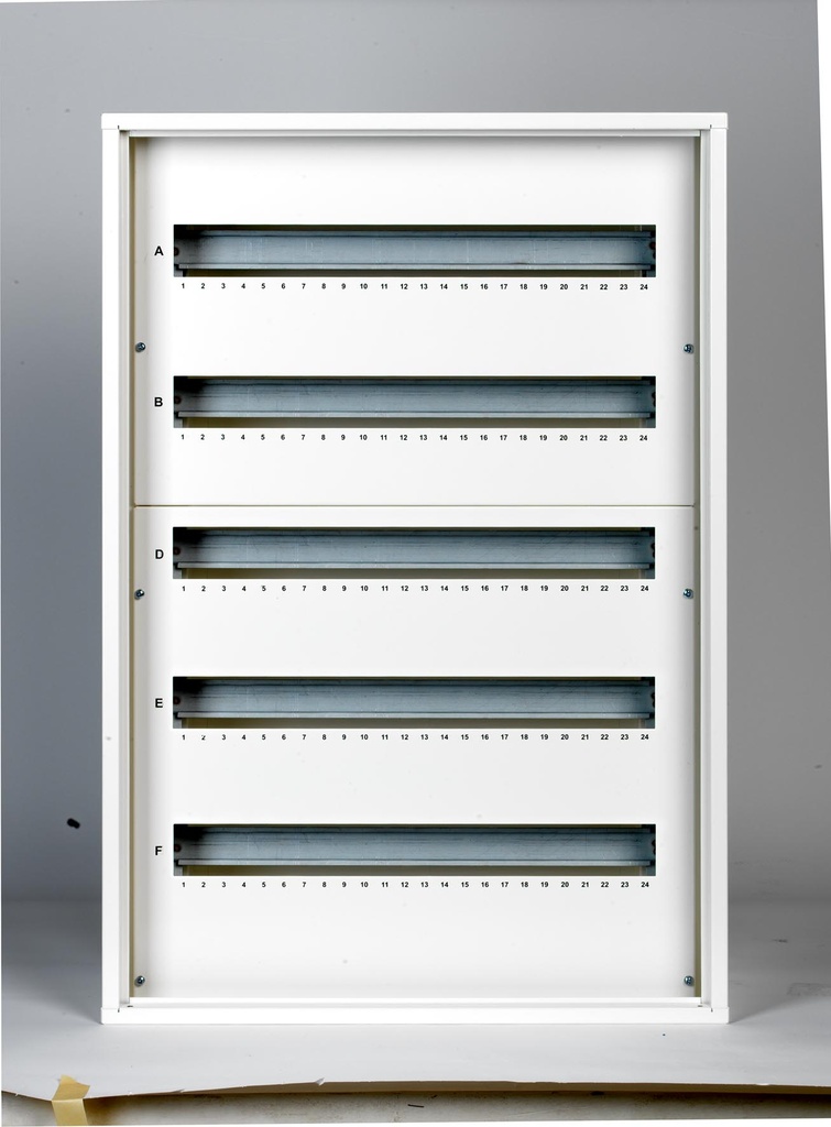 Flexiskapet fordeling 5 rad