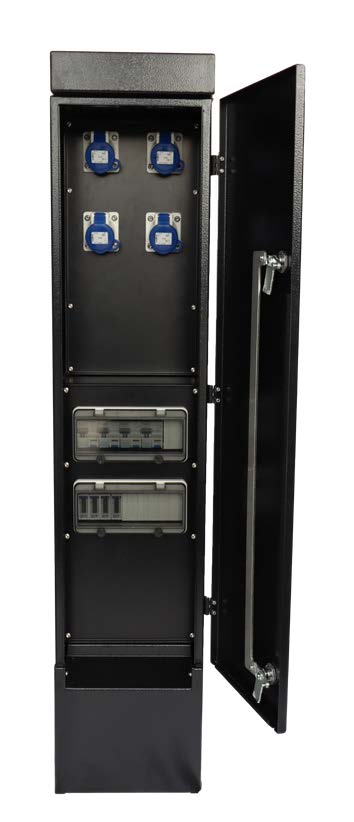 HD søyle 4 216-6 + 4x16A kWh JFA IP44