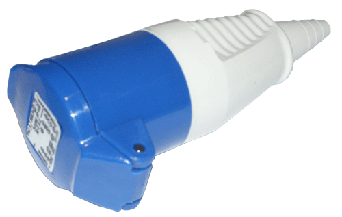 Skjøtekontakt 216-6 IP44 230V