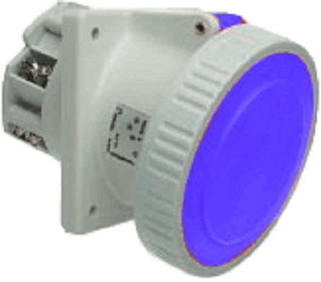 Stikkontakt innfelt skrå 3125-9 IP67 230V