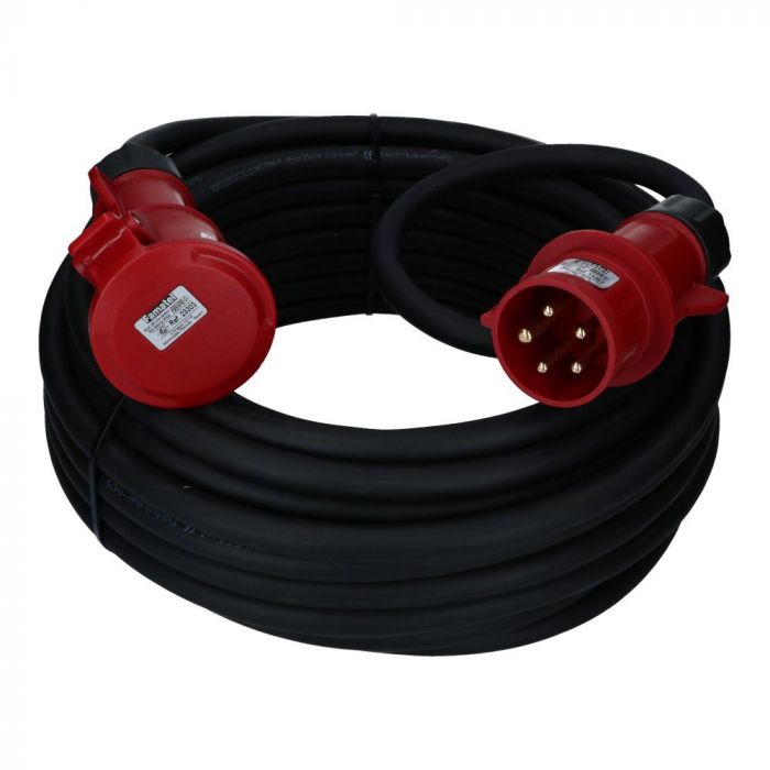Skjøtekabel 5P 6h 5G2,5-25m 400V