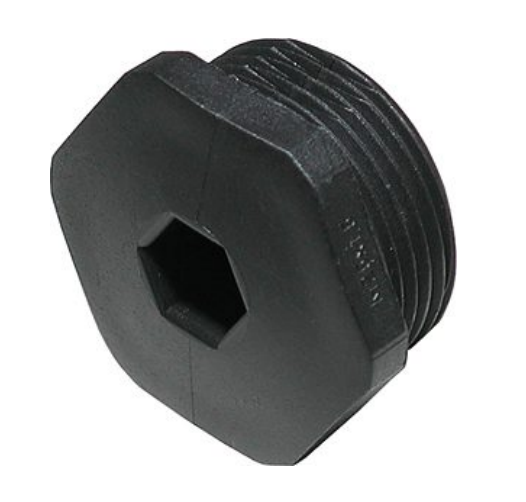 Blindplugg M25x1,5 Sort (49639)