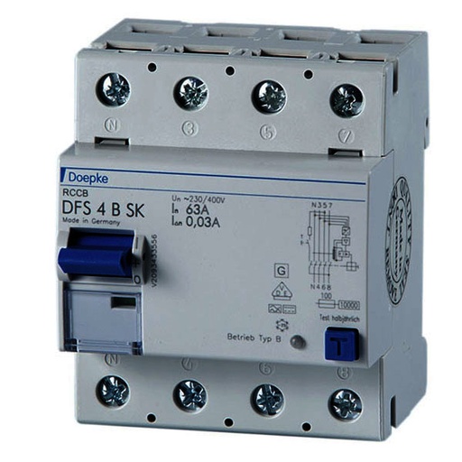 [1604817] DFS4 Jordfeilbryter 40A - 4P300mA, type B SK