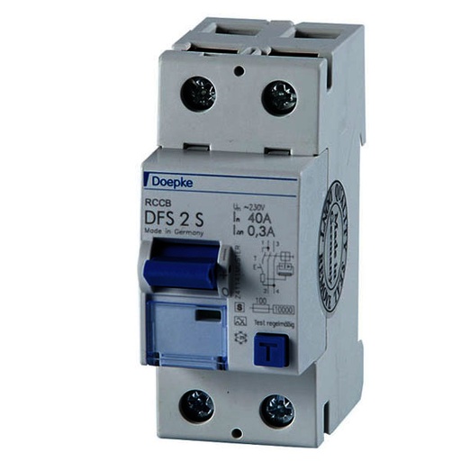 [1604833] DFS2S Jordfeilbryter 63A - 100mA, Selektiv, type A