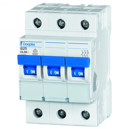 [1615342] DLS6I Elementautomat 13A - C-karakteristikk, 3-pol