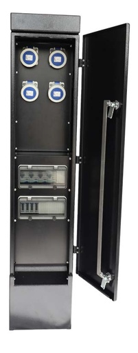 [1584834] HD søyle 4 216-6 + 4x16A kWh JFA IP66