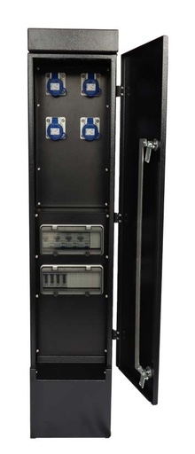 [1584836] HD søyle 4 216-6 + 4x16A kWh JFA IP44