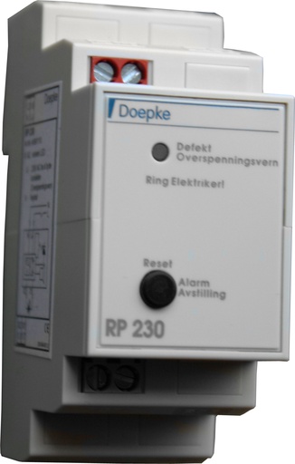 [1615095] RP230 varslingspanel overspenningsvern 2modul DIN.
