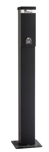 [1584722] Base søyle 4 stikkontakter 1x16Amp C Kombivern Sort