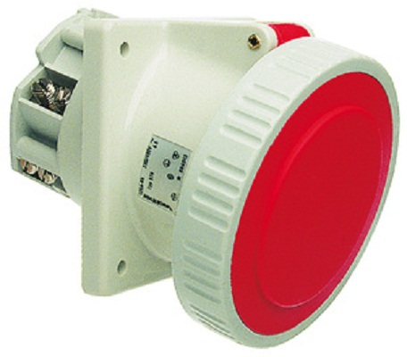 [1500608] Stikkontakt Innfelt skrå 3125-6 IP67 400V