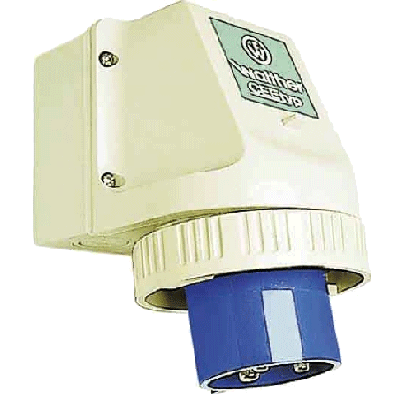 [1500545] Apparatinntak vegg 332-9 IP67 230V