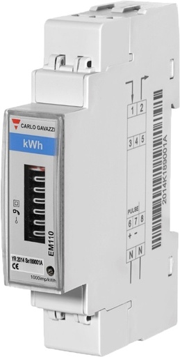 [8210017] Måler 2-pol, 45Amp mekanisk EM110 MID