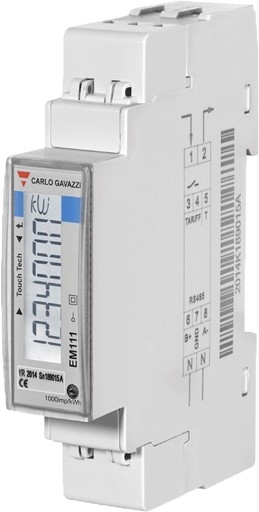 [8210018] Måler 2-pol, 45Amp digital EM111