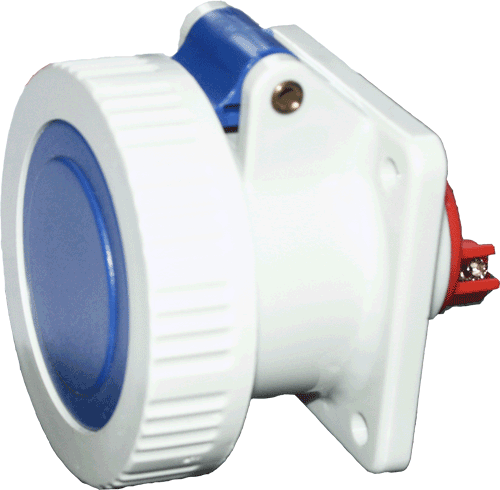 [1500624] Stikkontakt innfelt 216-6 IP67 230V