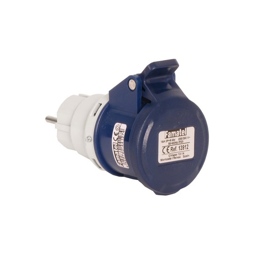 [1500716] Adapter Schuko 2/16-6 IP40