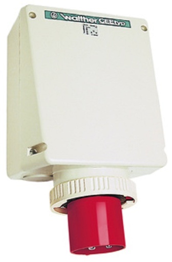 [1500718] Apparatinntak vegg 4125-6 IP67 400V