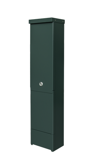 [1750011] Stolpeskap 183x135x812 RAL6012(grønn)