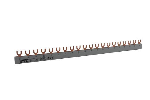 [1604899] Samleskinne 20moduler 3P 10mm²