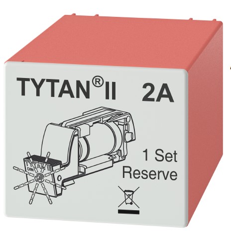 [1606102] Tytan DSE D02-2A Sikringsett a 3stk