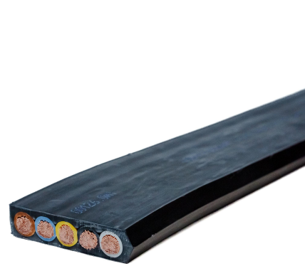 [1583553] Flatkabel 5G25mm² Halogenfri Sort