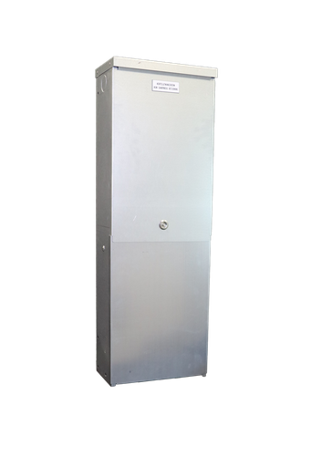 [1700014] Inntaksskap 2x3/160A Nh00 galvanisert HxBxD 922x308x175mm