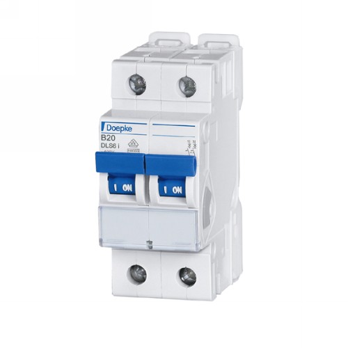 DLS6I Elementautomat 13A - C-karakteristikk, 2-pol