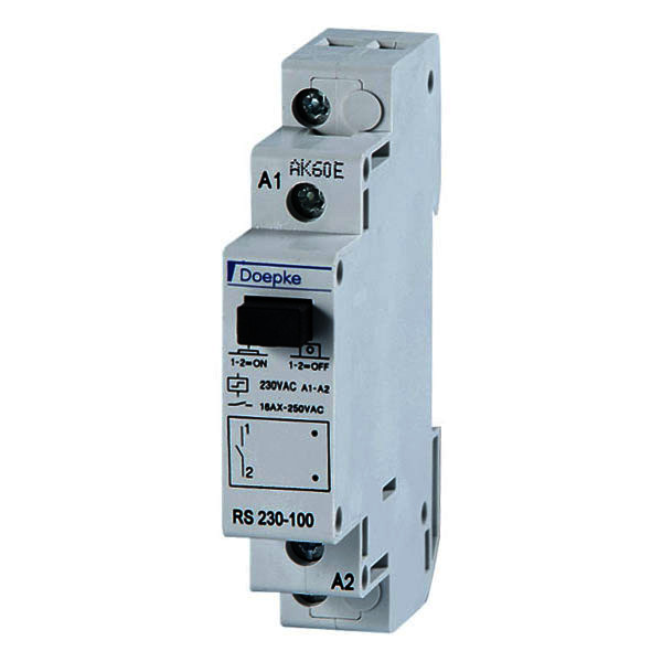 RS230-110 Skrittrele 16Amp 1NO-1NC