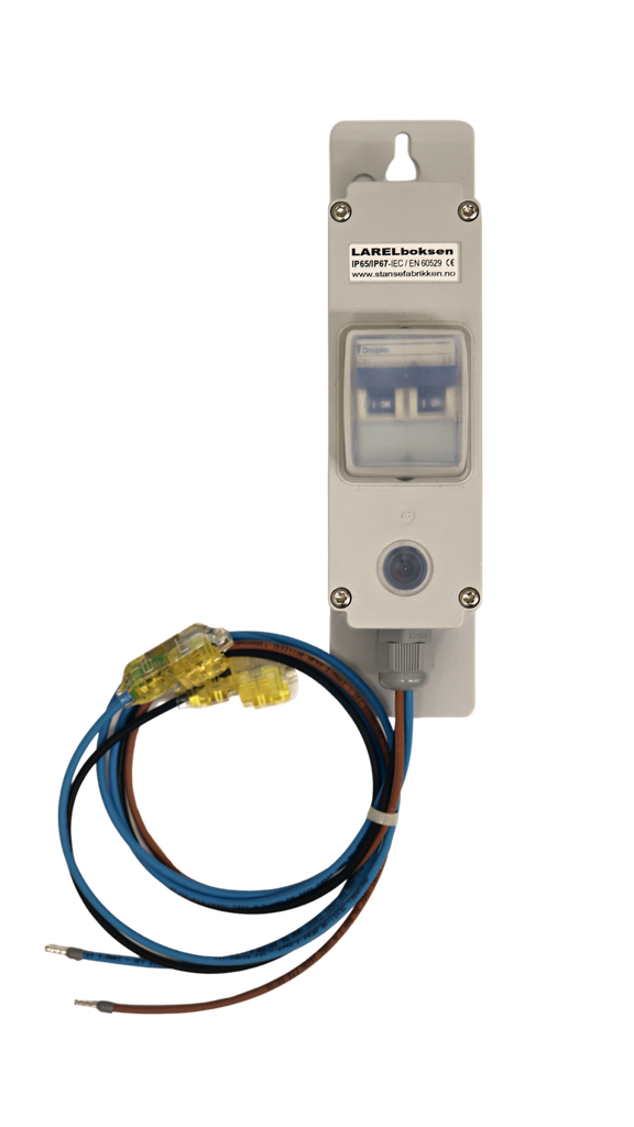 Larelboks ST IP65 4Amp C 2-pol CS ABB