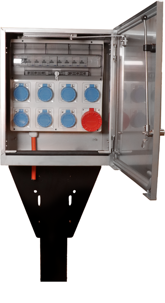 Merdeskap Komplett Serie 63A 400V 600x500x400mm
