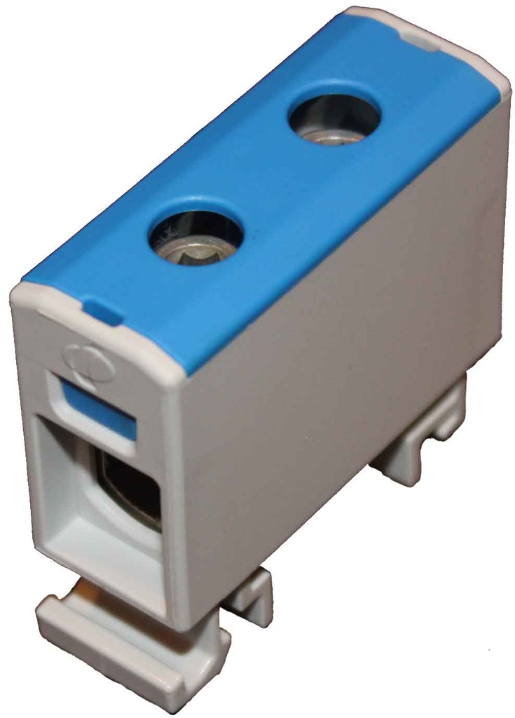 Koblingsklemme 1x50mm² Al/Cu blå