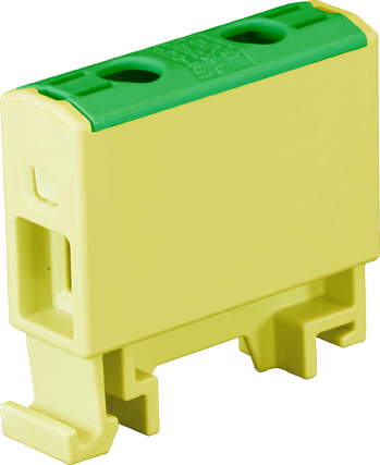 Koblingsklemme 1x16mm² Al/Cu gul/grønn