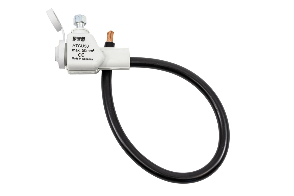 Pisk Al-Cu 25/50mm² 35cm Sort