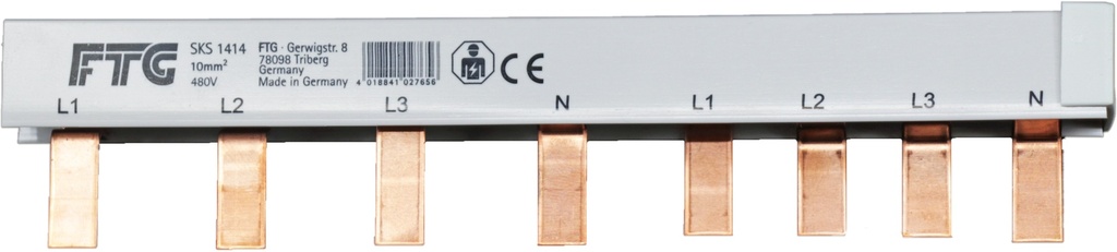 Samleskinne Tytan/OSP 4pol DAC50S