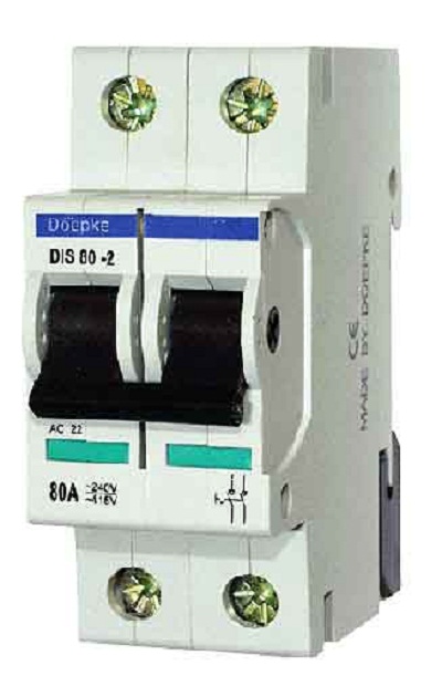 RH063 Lastbryter 63Amp 2pol 2modul