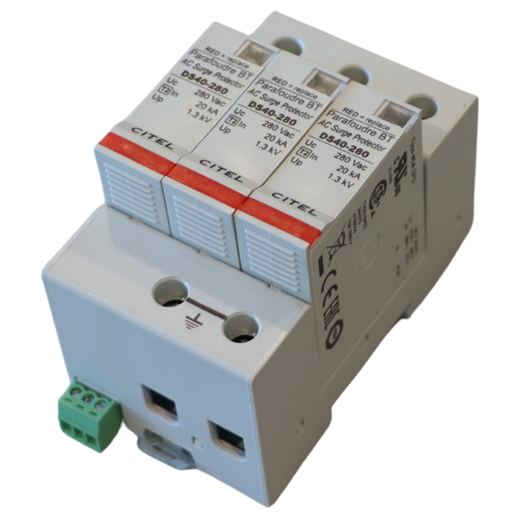 Overspenningsvern DS43S-280 3-pol, TT/TN