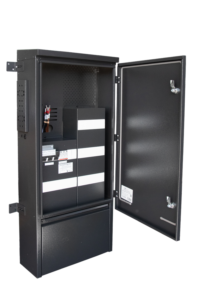 UTS Komplett 230V IT 80A Sort RAL7021