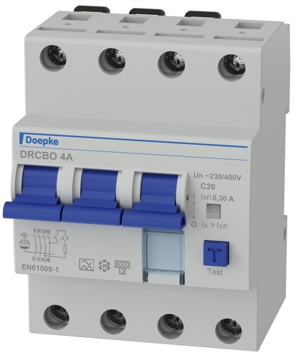 [1615012] Jordfeilautomat FIC4 20A C 4P 300mA 4M