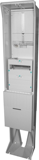 [1701731] Målerskap Polyester SL162 + 3x12 moduler DIN felt
