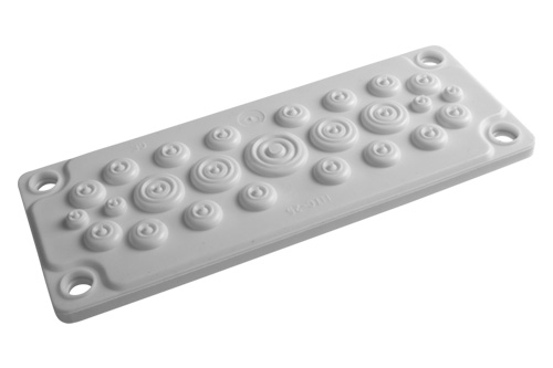 [2500904] Multi kabelflens HTC-25