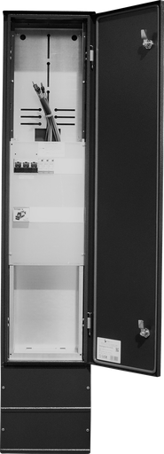 [1716943] Tilknytningsskap komplett 230V IT 80A Sort