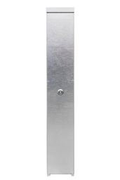 [1700027] Stolpeskap 130x120x800mm galvanisert