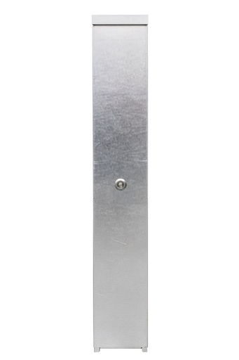 [1700027] Stolpeskap 130x120x800mm galvanisert