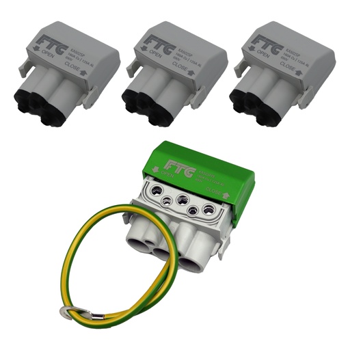 [3680621] KA502 230V KIT veilys dobbel IP44