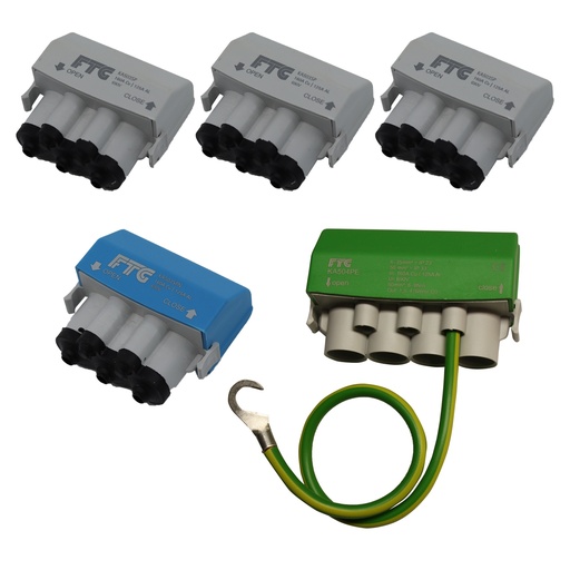 [3680624] KA503 400V KIT veilys trippel IP44