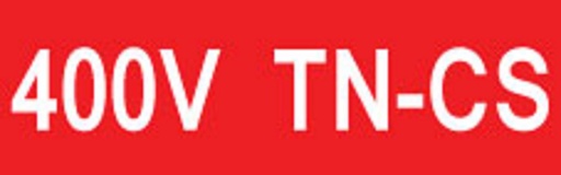 [1803434] Skilt 400V TN C-S 80x25