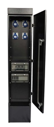 [1584836] HD søyle 4 216-6 + 4x16A kWh JFA IP44