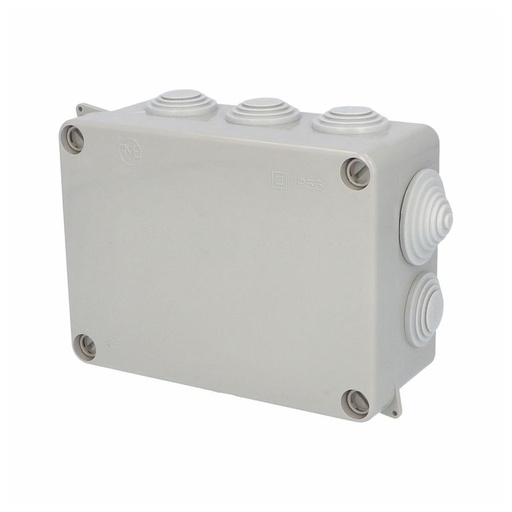 [2500083] Caja Koblingsboks 3012 IP55 8xØ25, 2xØ32 kon inngang HxWxD 110x153x63mm