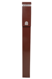 [1584111] Base søyle 2 stikkontakter 2x16Amp C Kombivern Brun