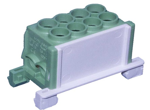 [1204125] Avgreningsklemme 1pol 4x25mm² Gul/Grønn