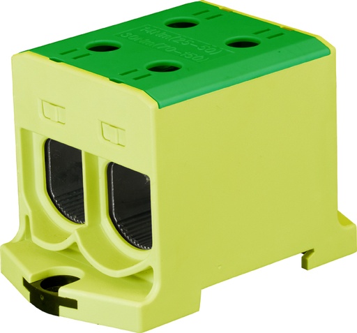 [1204175] Koblingsklemme 2x150mm² Al/Cu gul/grønn
